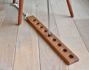 Teacher Edition Cello Endpin Anchor - 9 Positions, Iroko Wood