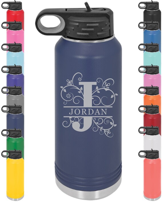 Humble + Hydrated 20 oz Water Bottle - Black