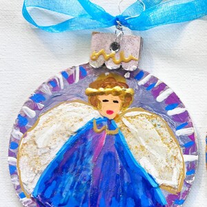 Engel Ornament, Ornament Börse, Engel Geschenk, Geschenk Engel, Handgefertigtes Ornament, Weihnachtsschmuck, Weihnachtsengel