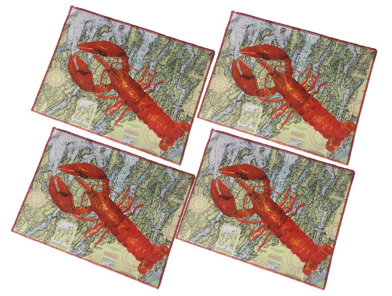 Nautical Chart Placemats