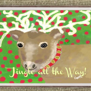 Large Reindeer Tray, Clear Acrylic Tray with Interchangeable Art ~ you choose 2 extra designs, Hostess Gift, Holiday Teacher Gift, 11x17"