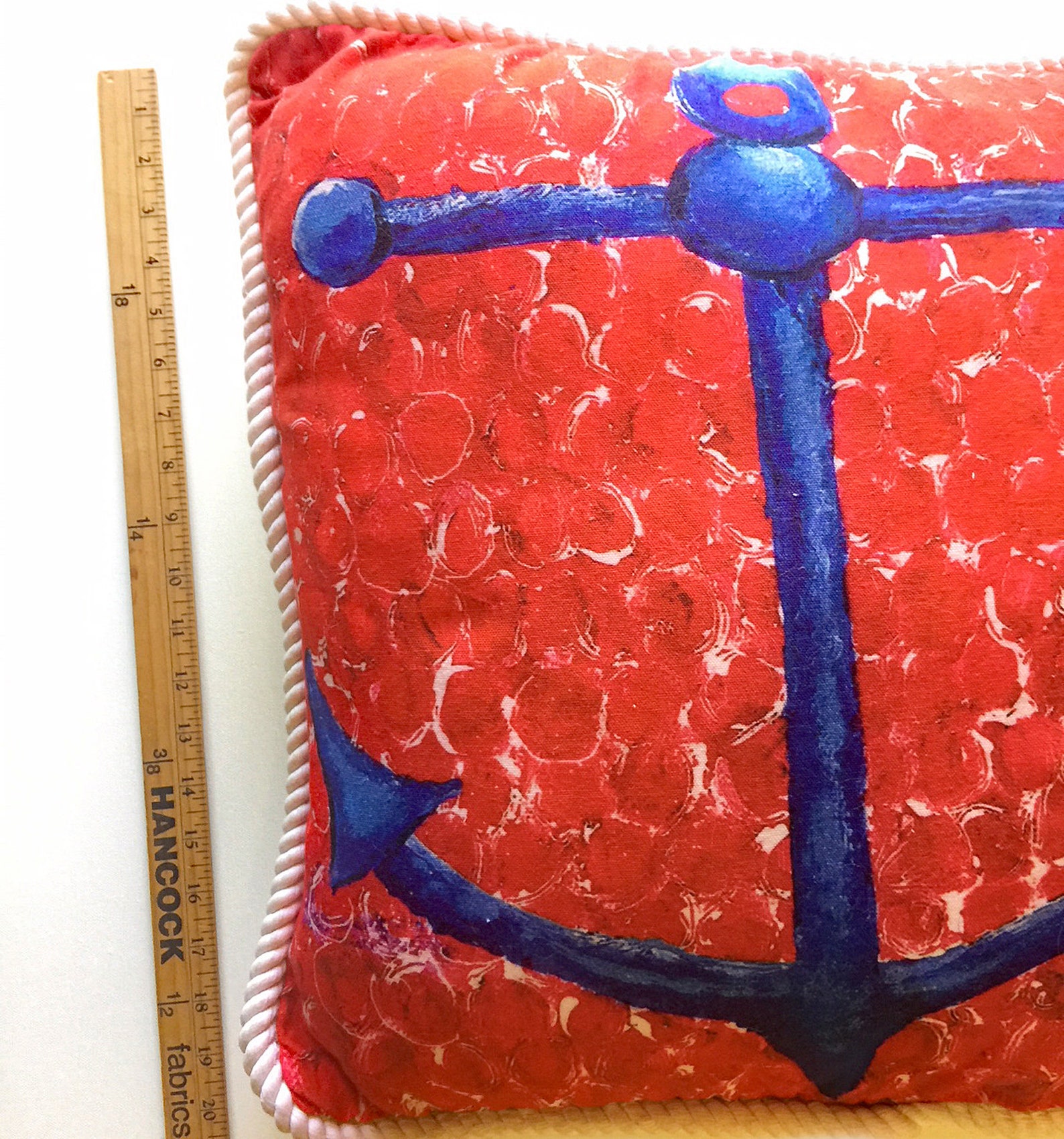 Anchor Throw Pillow Pair Coastal Decor With a Nautical Flair Etsy