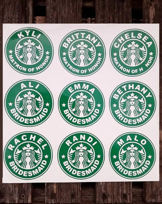 Starbucks Logo Sticker Green Starbucks Vinyl Decal 