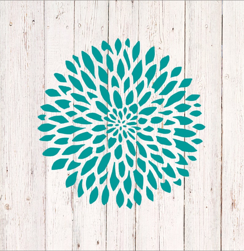 Flower Decal Flower Car Decal Decal Stickers for Cups Etsy