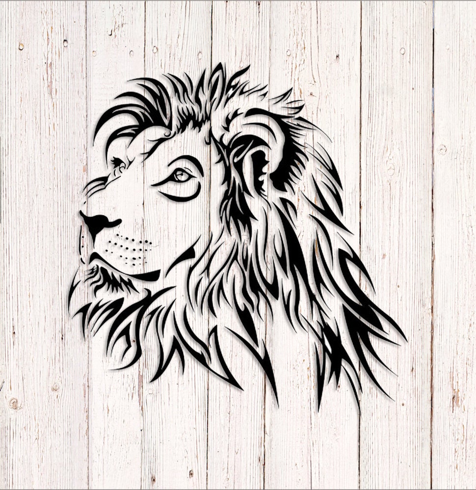 Bumper God And Lion Face Vinyl Sticker For Car Window or Laptop Sticker Bumper God And Lion Face Vinyl Sticker For Car Window or Laptop Sticker