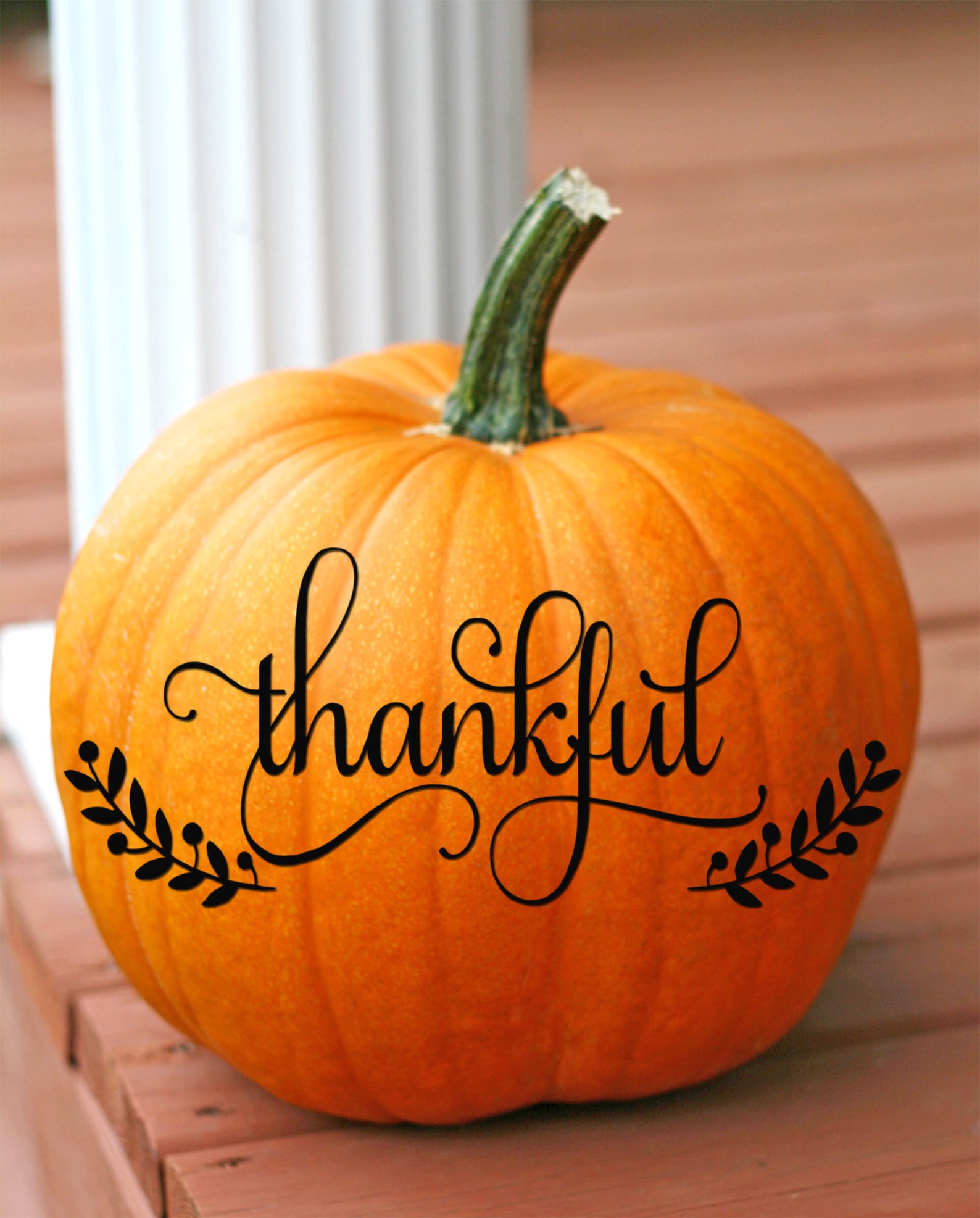 Thankful Vinyl Decal