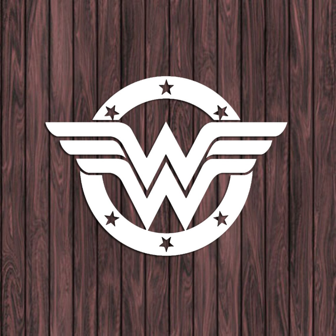 Wonder Woman Vinyl Decal Wonder Woman Sticker Decals for | Etsy