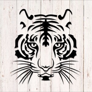 Tiger Decal, Car Decal, Tiger Decal for Car, Tiger Head Sticker, Wall Decal, Yeti Decal, Laptop Decal, Tiger Vinyl Decal