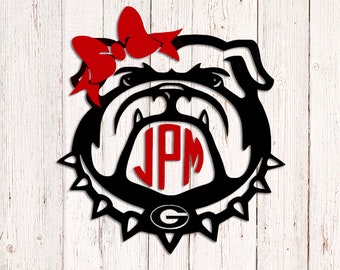 Georgia Bulldogs NEW Bulldog Decal Craftique Georgia Bulldogs NEW Bulldog Decal Craftique