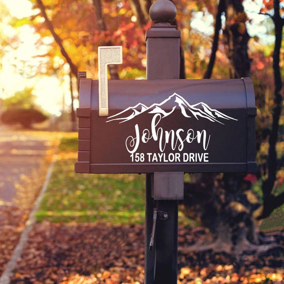 Mailbox decal 2024
