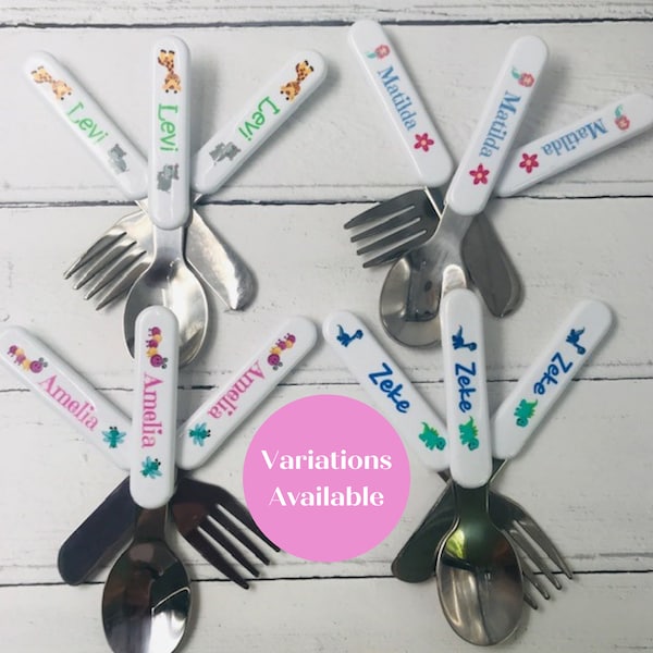 Personalised Cutlery Etsy UK