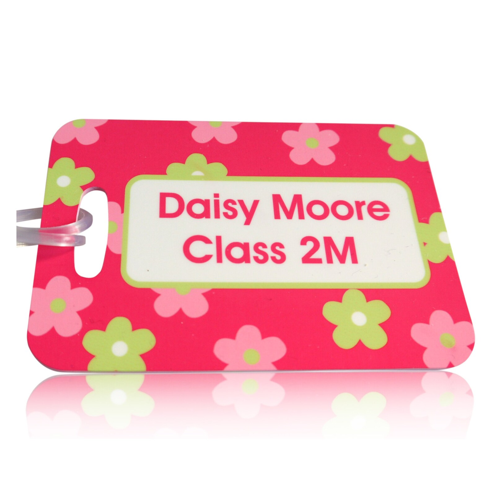 Personalised School Bag Tag School Bag Tag for Girls Book Etsy