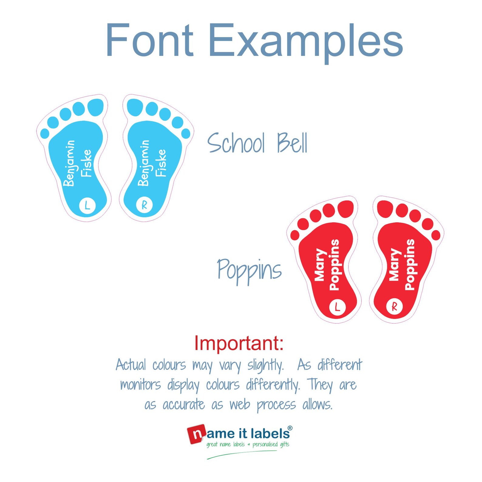 Shoe Labels for Kids Label Stickers for Shoes Shoe Name Etsy UK