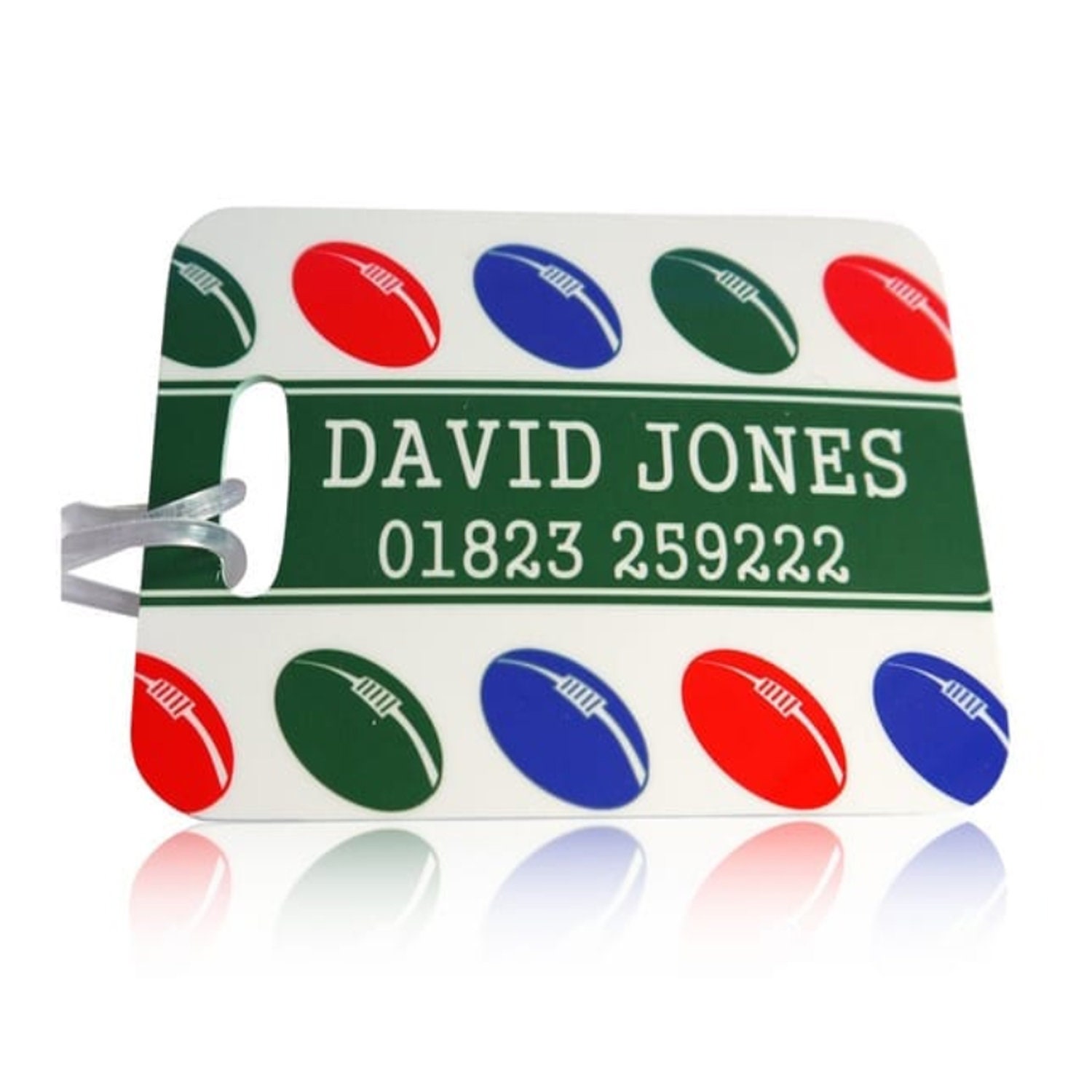 personalised travel luggage tags