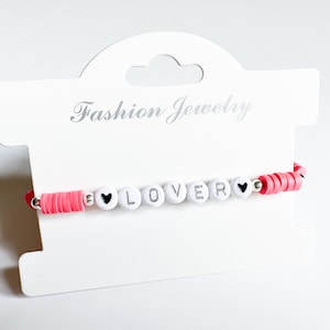 Swift Album Name Lover Friendship Bracelet