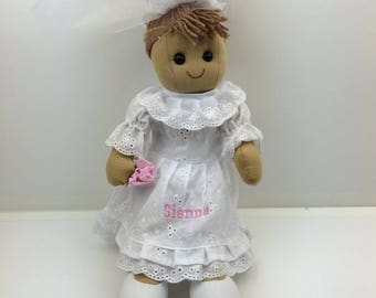 Personalised Bride/ Bridesmaid Rag Doll