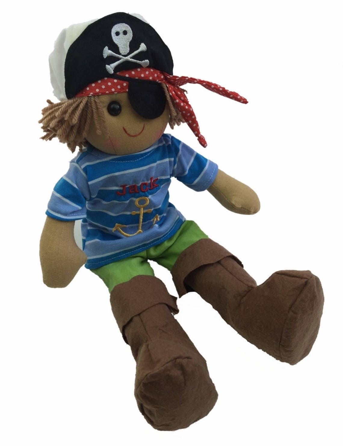 Personalised Pirate Rag Doll | Etsy