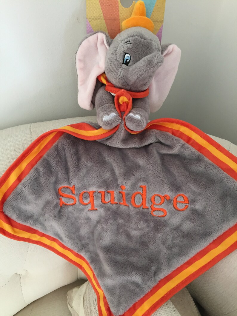 Personalised Disney Dumbo Comforter Comfort Blanket Great Baby Etsy