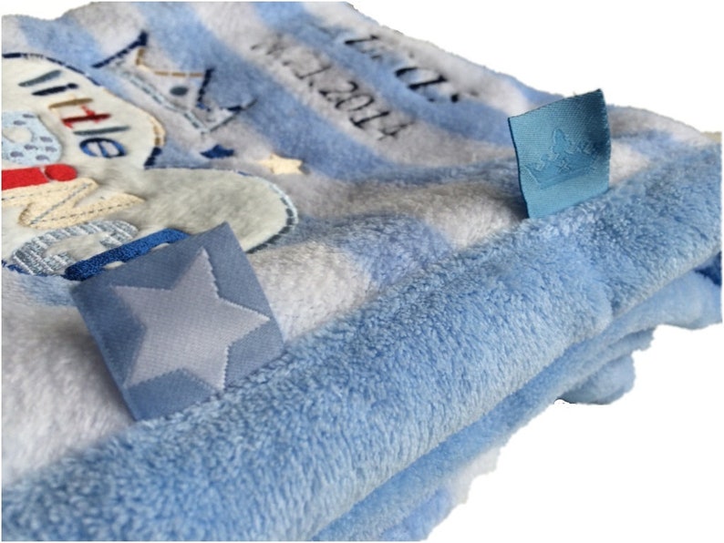 Personalised Little Prince Blanket