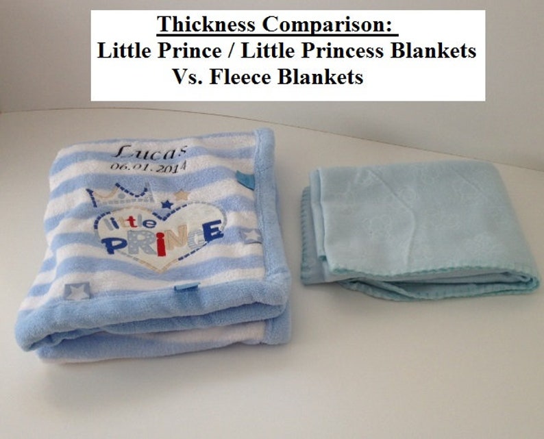 Personalised Little Prince Blanket