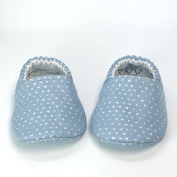 light blue baby boy shoes