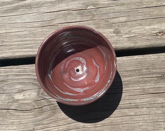 Magenta and Green Pour-over