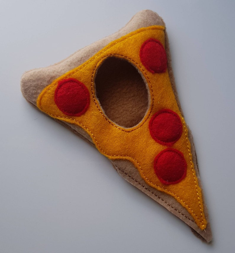 Slice of Pizza Elf Costume Dress Up Elf Pizza Elf Pizza Doll Dress Up Elf Fun at Christmas Pepperoni Pizza Yum image 5