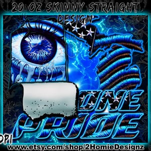 Football Lion Sports One Pride Skinny Tumbler Wrap PNG, 20oz Sublimation Design, Football Fan Clipart, Game Day Football Digital Download.