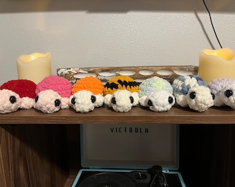 Mini Crochet Turtles