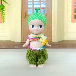 Melon Jasmine Dress – Handmade Outfit for Sonny Angel (Doll not included)