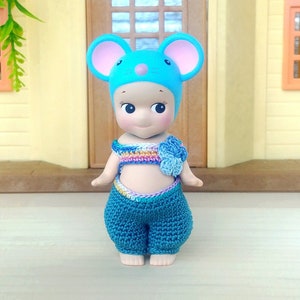 Mouse Jasmine Dress – Handmade Outfit for Sonny Angel (Doll not included)