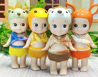 1set / Mix Summer Ribbon Set For Sonny Angel Regular Series (Doll Not Included)