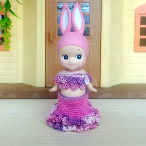 Blush Bunny Dress for Sonny Angel (Doll not included)