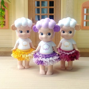 Ruffle Miniskirt for Sonny Angel Valentine&#39;s & Collaboration Series (Doll Not Included)