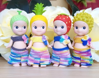 1set / Pastel Daydream Set For Sonny Angel Regular Series (Doll Not Included)