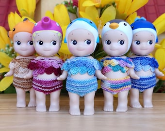 1set / Mix Petal Breeze Set For Sonny Angel Regular Series (Doll Not Included)