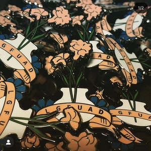 L. G. FUAD Motion City Soundtrack Hard Enamel Pin