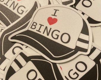 I Heart Bingo - Fall Out Boy Sticker