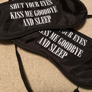 My Chemical Romance Sleep Mask
