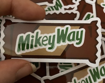 Mikey Way Candy Bar Milky Way Sticker