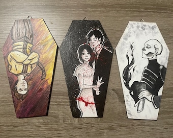 Original My Chemical Romance Coffin Art