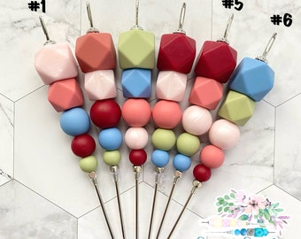 Colección Spring #7 de 5", escribano de galletas, herramienta de escribano, escribano rosa, escribano de silicona, herramienta para galletas, escribano de galletas