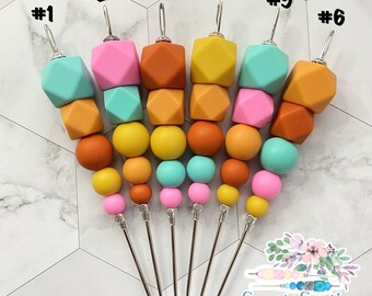 Colección Spring #1 de 5", escribano de galletas, herramienta de escribano, escribano rosa, escribano de silicona, herramienta para galletas, escribano de galletas