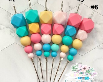 Colección Spring #3 de 5", escribano de galletas, herramienta de escribano, escribano rosa, escribano de silicona, herramienta para galletas, escribano de galletas