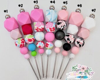 Colección de flores de 4,3", escriba de galletas, herramienta de escriba, escriba de corazón, escriba de silicona, herramienta de galletas, escriba de galletas