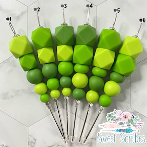Colección St Patrick #3 de 5&quot;, escribano de galletas, herramienta de escribano, escribano rosa, escribano de silicona, herramienta de galletas, escribano de galletas