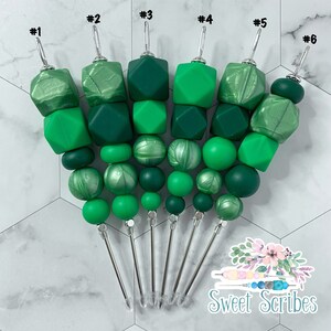 Colección #1 de San Patricio de 5&quot;, Escribano de galletas, Herramienta de escribano, Escribano rosa, Escribano de silicona, Herramienta de galletas, Escribano de galletas