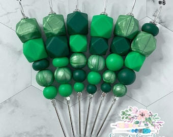 Colección #1 de San Patricio de 5", Escribano de galletas, Herramienta de escribano, Escribano rosa, Escribano de silicona, Herramienta de galletas, Escribano de galletas