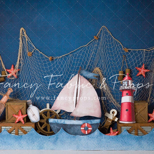 Seas the Day -Poly Paper- Photography Backdrop