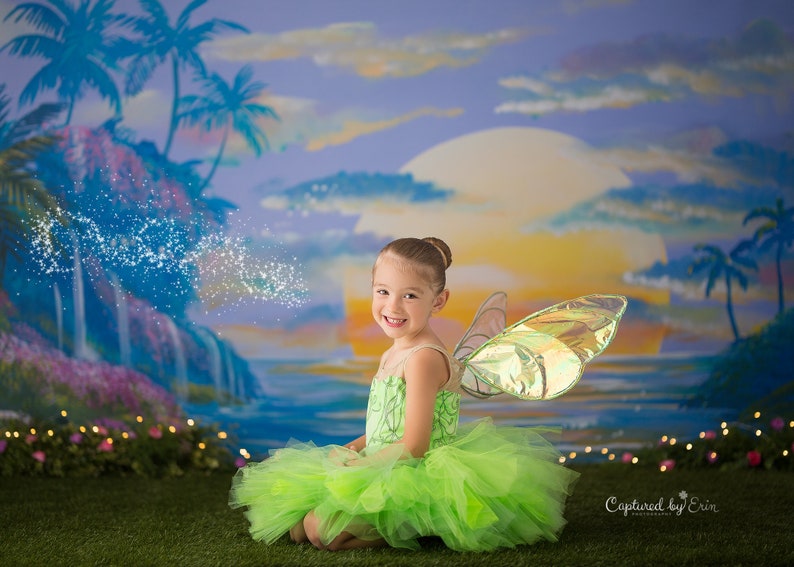 Lost Boys Hideaway -Wrinkle Free Fabric- Photography Backdrop